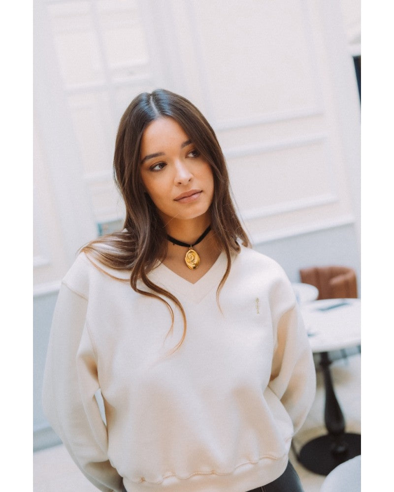 Sudadera Patricia | Beige